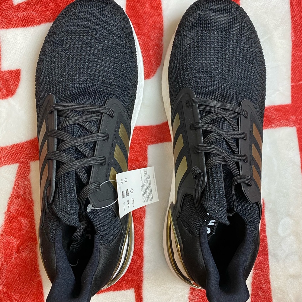 🆕 Adidas UltraBoost 2020 Black Gold - Mens Sizes - Picture 6 of 11